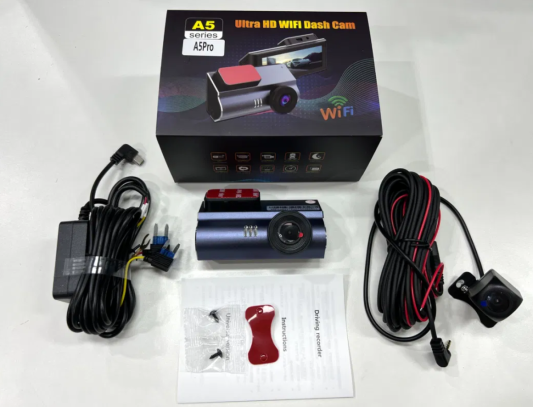ULTRA HD WİFİ DASH CAM A5 SEİRES - Görsel 2